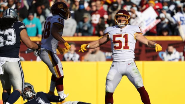 Cole Holcomb, Washington Commanders, Dallas Cowboys